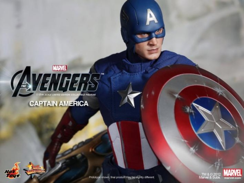 alien weapon 1/6 Scale Hot Toys MMS174 The Avenger Captain America 