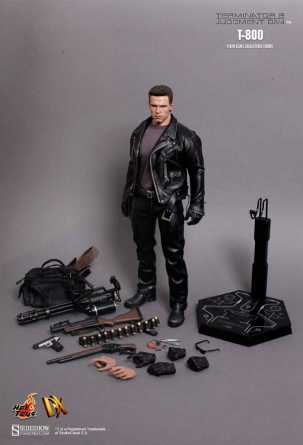 Hot Toys DX10 TERMINATOR 2 Judgment Day T2 T-800 Figure 1/6 HANDS for GUN 