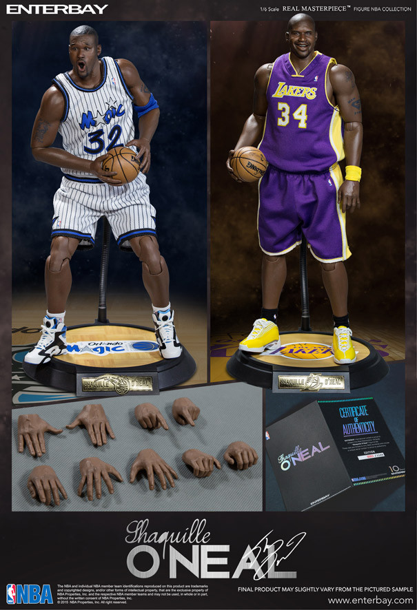 Enterbay NBA Collection  Shaquille O'Neal Duo Pack