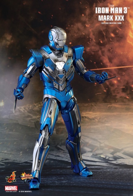 iron man mark 30 blue steel