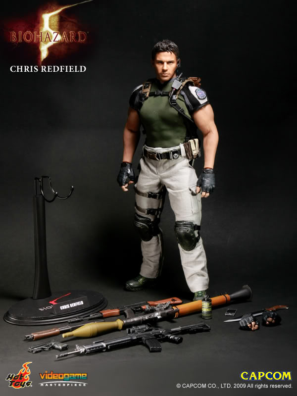 Hot Toys Resident Evil 5 Chris Redfield Bsaa Version 