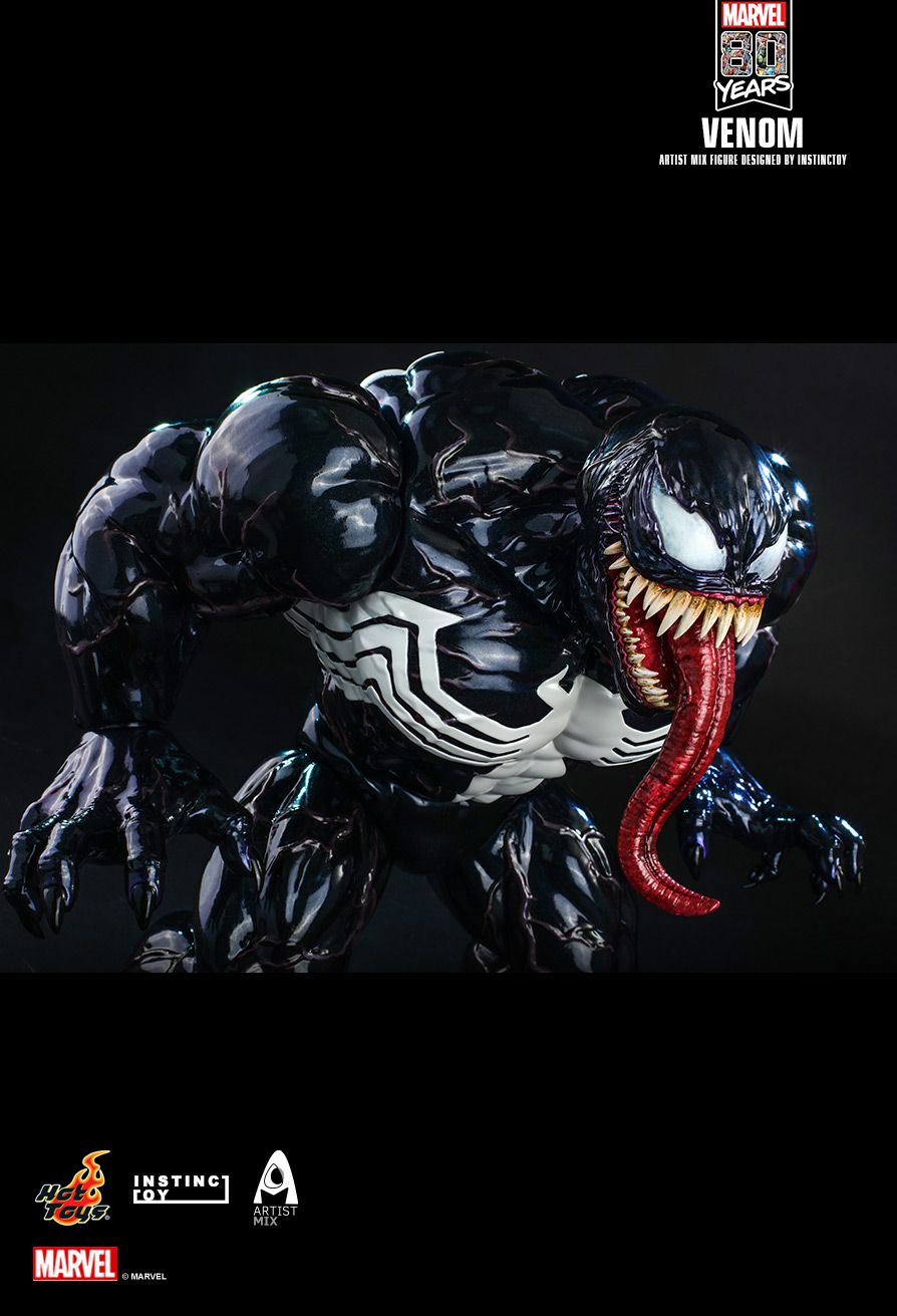 Marvel Comics 80th Anniversary – Venom Artist Mix Figure Designed by