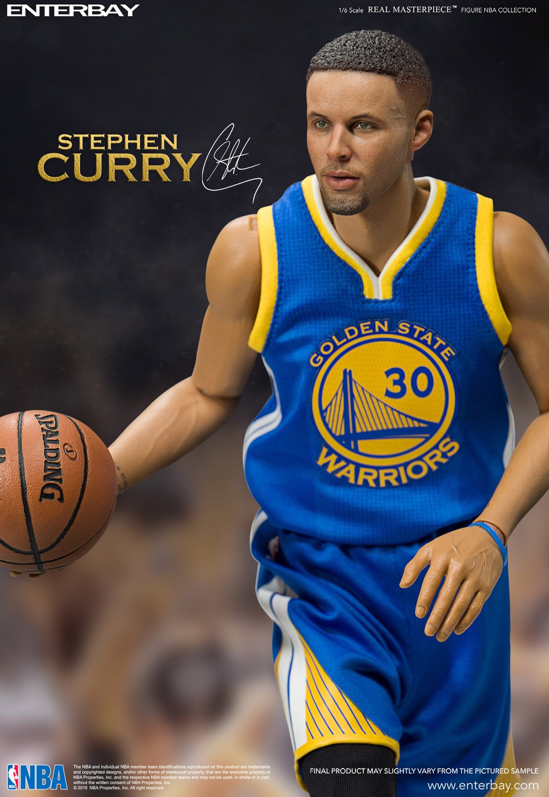 Enterbay NBA Collection | Stephen Curry | Golden State Warriors
