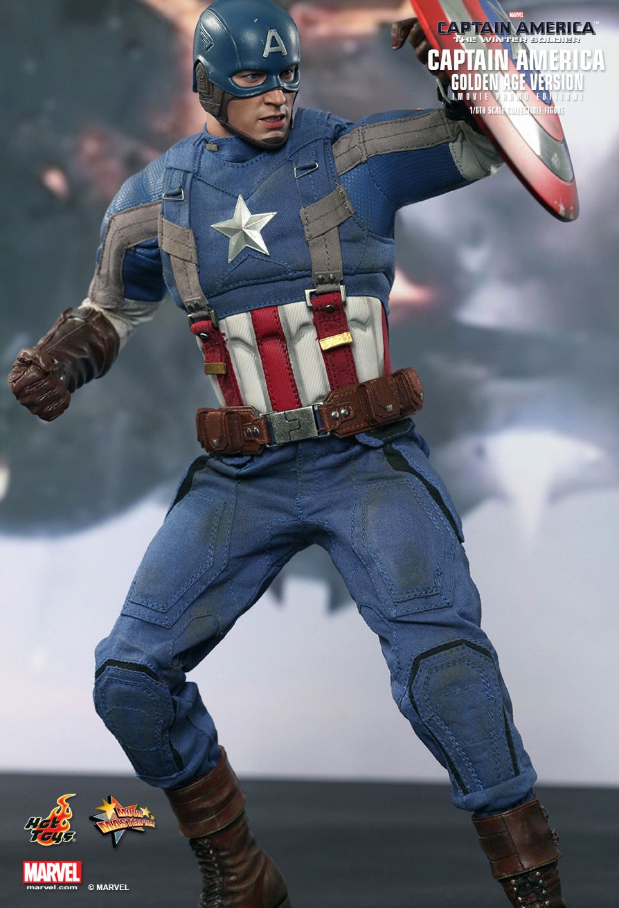 Hot Toys: Captain America The Winter Soldier – Captain America Golden